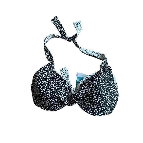 Coco Reef Women Verso Twist Front Reverisble Bikini Top Black Size 32/34D, NWT! - Picture 6 of 10